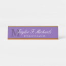 Search for purple name plates Professional
