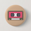 Recherche de cassette badges Musique