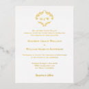 Search for monogram wreath wedding invitations Crest
