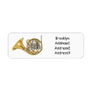 Search for brass return address labels Instrument