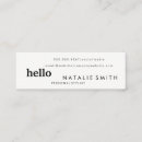 Search for mixed business cards Artistic