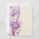 Recherche de dentelle lavande invitations Rose
