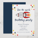 Recherche de lune invitations Petit garçon