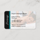 Recherche de medical spa cartes visite Massage