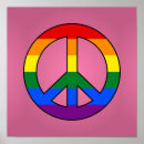 Search for rainbow peace sign posters Pride