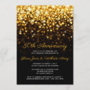 Search for 30th wedding anniversary invitations Black and gold