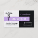 Recherche de services médicaux cartes visite Moderne