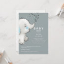 Search for teal elephant baby shower invitations Cute