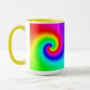Search for rainbow swirl mugs Retro