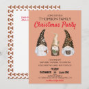 Search for gnome christmas invitations Typography