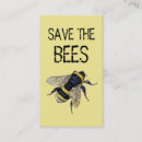 Search for save business cards Bees