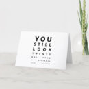 Search for eye chart cards Funny