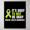 Search for mental health ribbon posters Suicide prevention