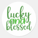 Search for s day stickers Shamrock
