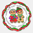 Search for cartoon gingerbread man stickers Cute