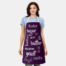 Search for dark purple aprons Eggplant