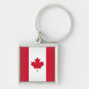 Search for canada keychains White
