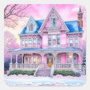 Search for victorian houses stickers Snow