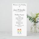 Search for gay wedding programs Colourful