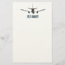 Search for airplane stationery paper Flying