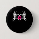 Search for funny halloween buttons Gothic love