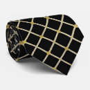 Search for gold white ties Black