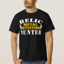 Recherche de chasse à trésor tshirts Détecteur de métal
