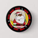 Search for black santa claus buttons Merry christmas