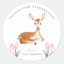 Search for pink deer stickers Floral