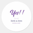 Search for she said yes stickers Calligraphy typography elegant romantic