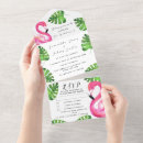 Search for hawaiian wedding invitations Botanical