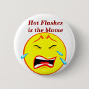 Search for menopausal buttons Humour