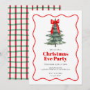 Search for eve christmas invitations Red