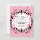 Search for zebra print thank you cards Pattern
