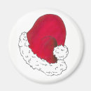 Search for santa claus magnets Red