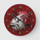 Recherche de coq rouge horloges Cuisine