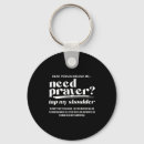 Search for your prayers keychains Design
