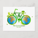 Search for eco friendly postcards Green