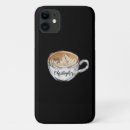 Search for cappuccino iphone cases Black