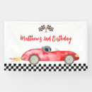 Search for race banners Race car birthday