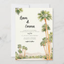 Search for palm springs wedding invitations California