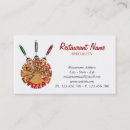 Search for cutting board business cards Restaurant