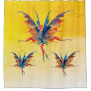 Search for fairy shower curtains Wings