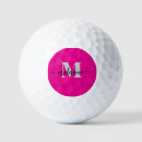 Search for monogrammed golf balls Black