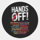 Search for hands off my stickers Joe biden