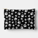 Recherche de chat noir cosmétiques pochettes Motif de pattes