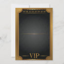 Recherche de vip pass invitations Noir