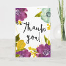 Recherche de watercolor remerciements cartes Fleurs