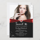 Recherche de sparkle anniversaire invitations 16 ans