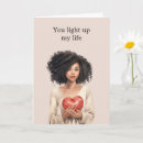 Search for light up cards Heart